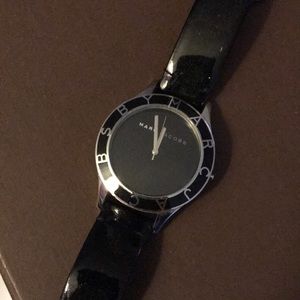 Marc Jacobs leather band watch